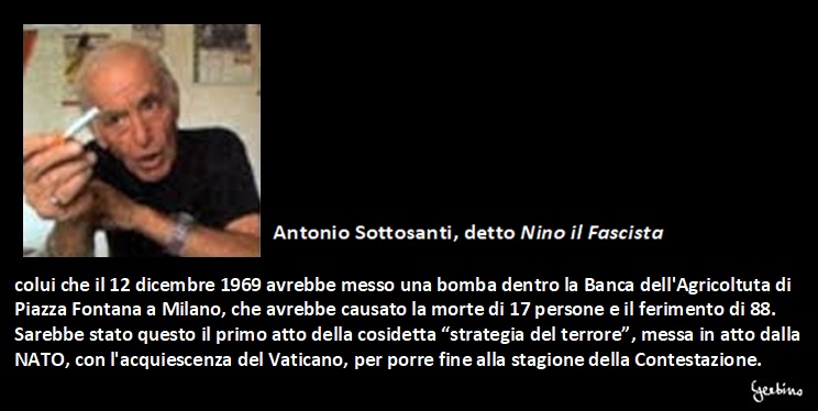 Antonio Sottosanti ci teneva a dichiararsi 'mussoliniano, figlio di martire fascista'.