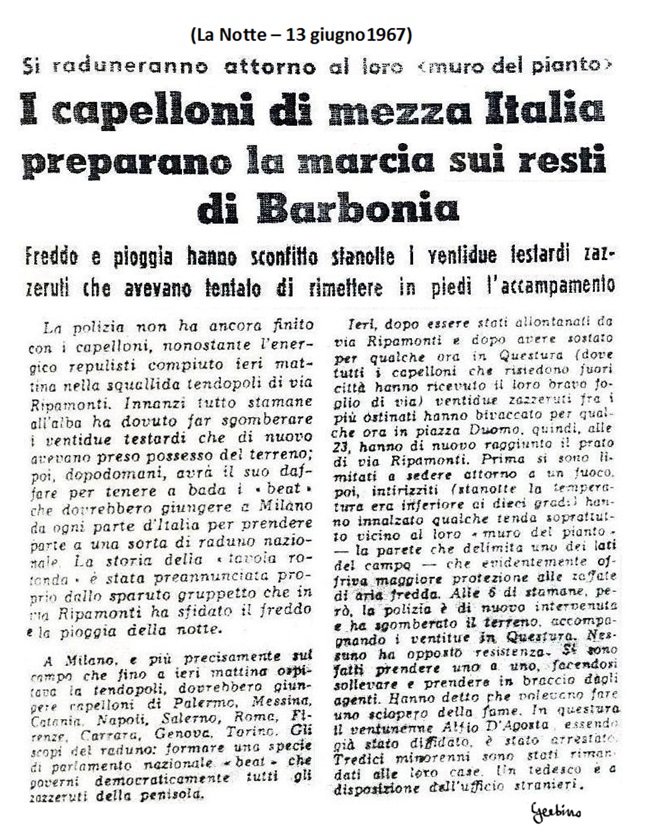 Nino Nutrizio, direttore de La Notte, caduto per primo nel tranello, pubblicava uno stralcio dei comunicati stampa di Giuseppe Pinelli.