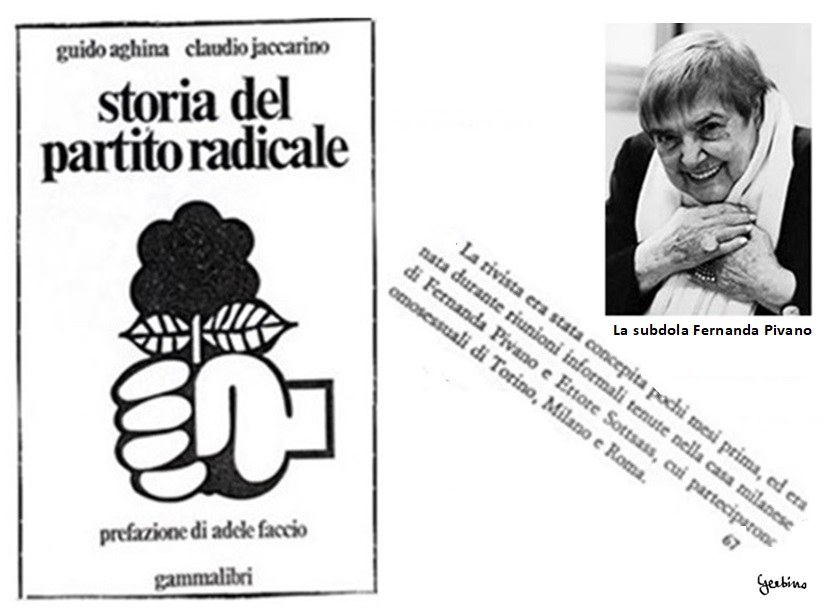 Storia del Partito Radicale - Guido Aghina e Claudio Jaccarino - Gammalibri - pagina 67