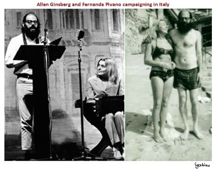 Allen Ginsberg and Fernanda Pivano turned out to be the worst enemies of Mondo Beat and the Contestation.